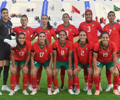 كرة القدم.. المنتخب الوطني المغربي للسيدات يحافظ على مركزه