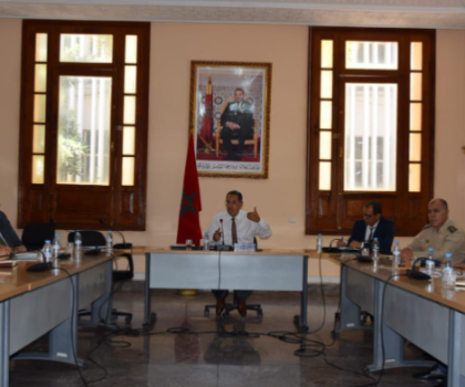 عمالة إقليم سطات تتدارس تدبير الإجهاد المائي بالإقليم وتقرر مجموعة من الإجراءات