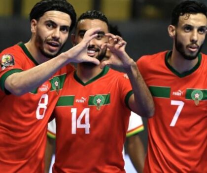 المنتخب المغربي لكرة القدم داخل القاعة يتأهل إلى ثمن نهائي مونديال الفوتسال أوزباكستان