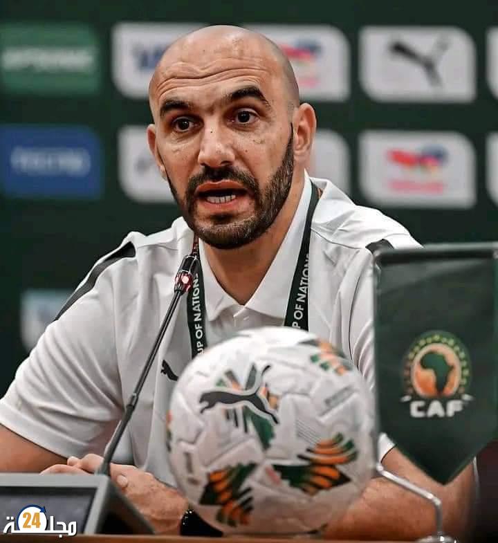 أهم ما جاء بالندوة الصحفية لوليد الركراكي بعد الفوز على الغابون