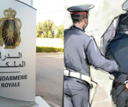 درك الملكي بالبروج ينجح في اعتقال مروجين  لـ”القرقوبي والكوكايين”