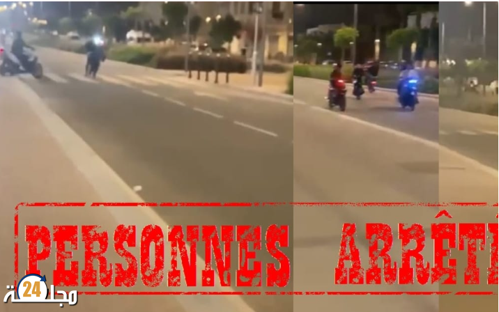 أكادير…اعتقال أربعة أشخاص لتورطهم في سياقة دراجات نارية بطريقة استعراضية