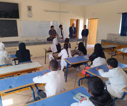 زيارة ميدانية لمدير الأكاديمية الجهوية للتربية والتكوين بجهة كلميم وادنون