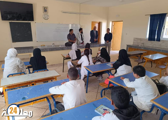 زيارة ميدانية لمدير الأكاديمية الجهوية للتربية والتكوين بجهة كلميم وادنون