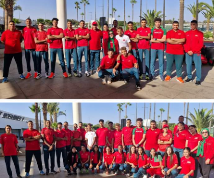 العداء عبد الغفور أحيزون يمثل المغرب في البطولة العربية للناشئين