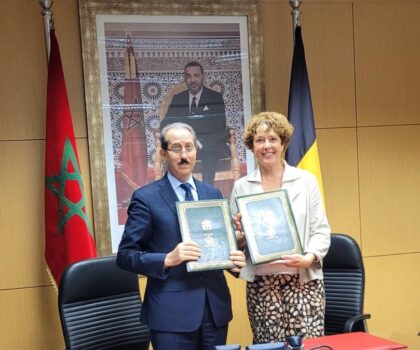 الرباط: الداكي يجري مباحثات مع المدعية الفدرالية لمملكة بلجيكا