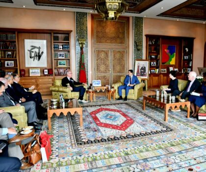 بوريطة  يستقبل وفدا من أعضاء مجلس الشيوخ الأمريكي