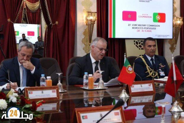 بتعليمات ملكية سامية.. انعقاد الاجتماع 23 للجنة العسكرية المغربية البرتغالية المشتركة