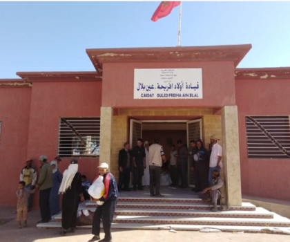 تواطؤ قائد قيادة أولاد فريحة وتستر على فضيحة نقل المياه وعامل سطات يتدخل