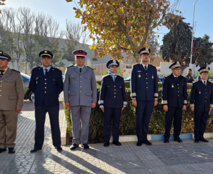 بومية..مراسيم تحية العلم بمناسبة عيد الاستقلال