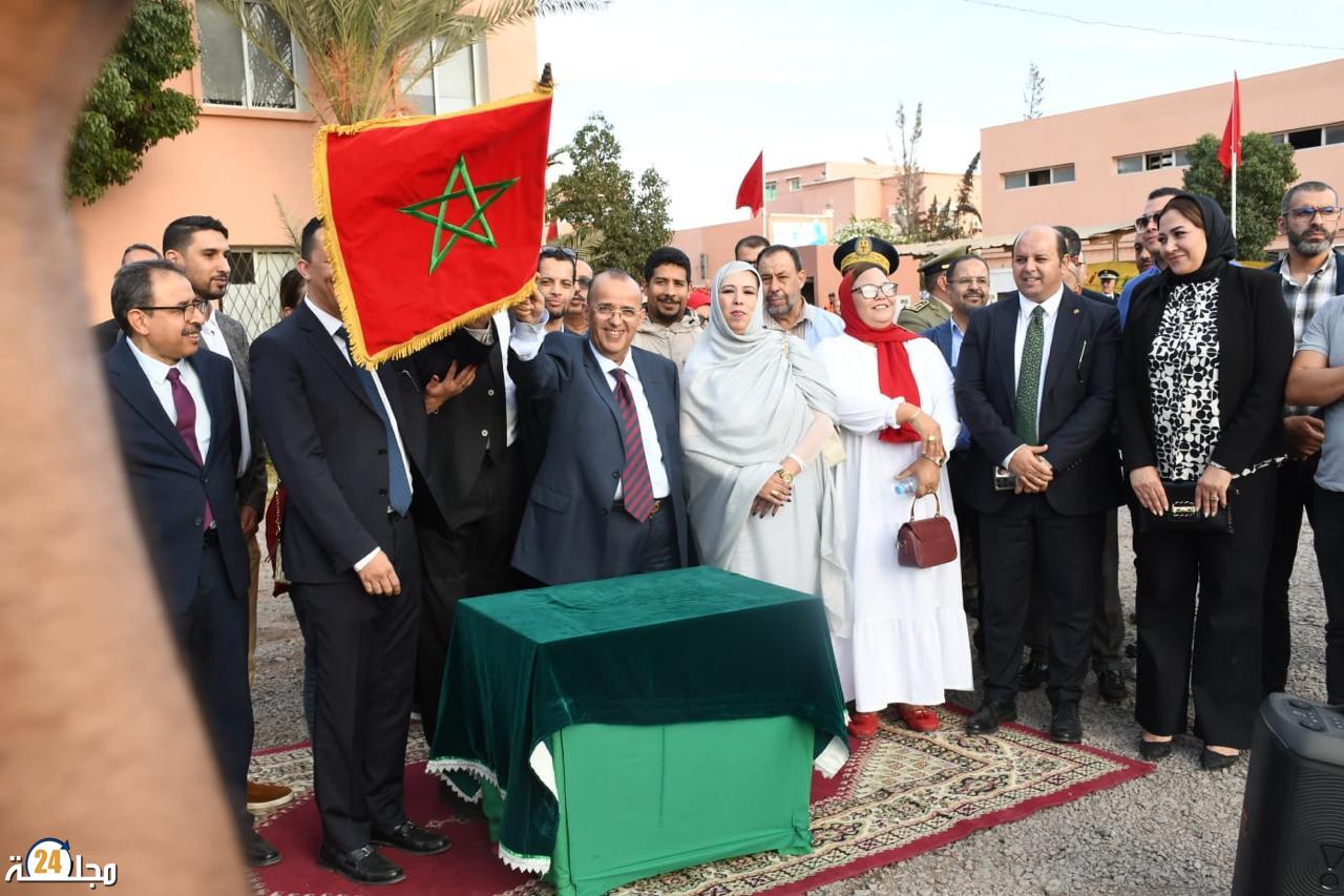 مشاريع تنموية جديدة بأيت ملول والقليعة لتعزيز الخدمات والمرافق بمناسبة ذكرى المسيرة الخضراء