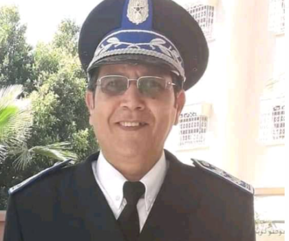 تعزية بوفاة العميد الممتاز محسن زهير بالمنطقة الإقليمية للأمن الوطني بإبن جرير