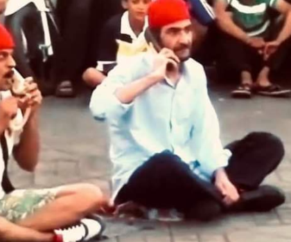 وفاة المسيح رائد فن الحلقة بساحة جامع الفنا