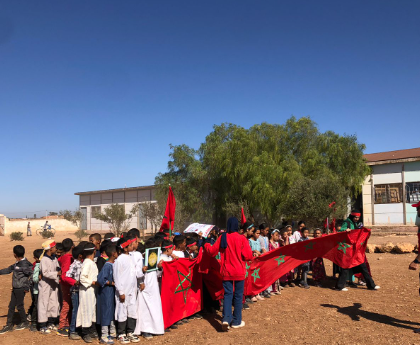 احتفالات مدرسة أولاد فريحة 1 بذكرى المسيرة الخضراء: تعزيز روح المواطنة وترسيخ قيم الوطنية لدى التلاميذ