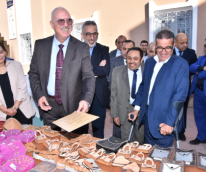 زيارة السيد عبد الرحمان الجوهري إلى المركب الاجتماعي لذوي الاحتياجات الخاصة بمناسبة اليوم العالمي للأشخاص في وضعية إعاقة