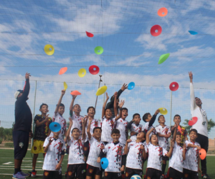 * مدرسة كرة القدم لجمعية النصر للرياضة والتنمية رحلة من الحلم الى الواقع