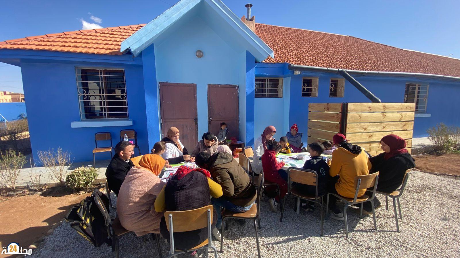 مركز الوفاء يختفي باليوم العالمي لذوي الاحتياجات الخاصة ببومية اقليم ميدلت