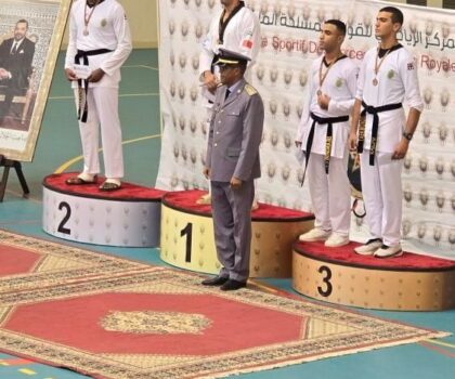 الدركي مروان بوزيان يحقق إنجازاً في البطولة الوطنية العسكرية للتايكواندو