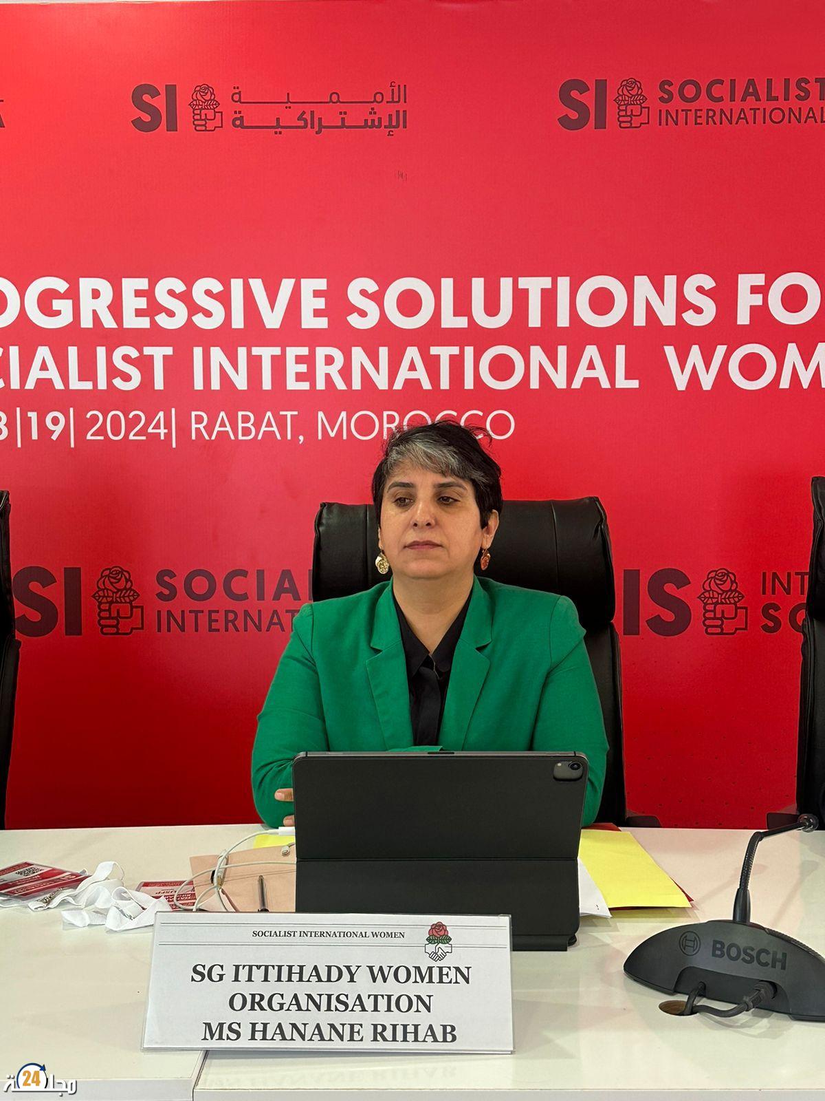 حنان رحاب تدعو لتمكين النساء وإشراكهن في صنع القرار