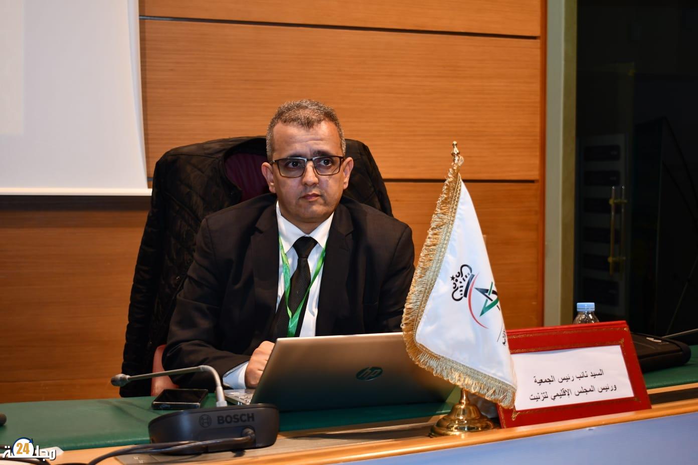 الشيخ بلا يعرض تجربة الاقتصاد الاجتماعي والتضامني بإقليم تيزنيت في ندوة وطنية بطنجة