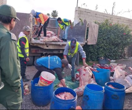 عودة الدبيحة السرية لمجزرة خميس الكارة ليلا