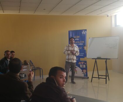 السيناريو كأداة إبداعية في مهرجان أزان ، ورشة بقيادة سفيان نعوم