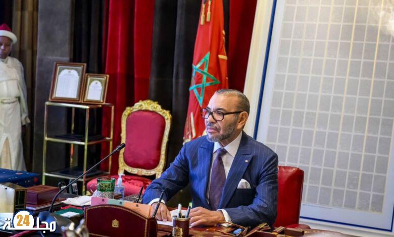 برقية تهنئة من جلالة الملك إلى ملك مملكة البحرين بمناسبة العيد الوطني لبلاده