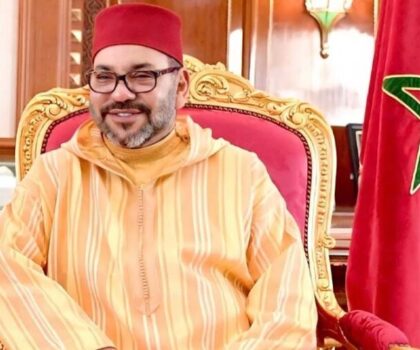 برقية تهنئة من جلالة الملك إلى رئيس جمهورية إفريقيا الوسطى بمناسبة العيد الوطني لبلاده