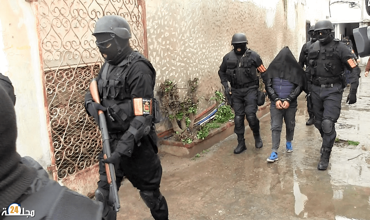 تاوريرت.. توقيف عنصر متطرف يتبنى فكر “داعش” الإرهابي