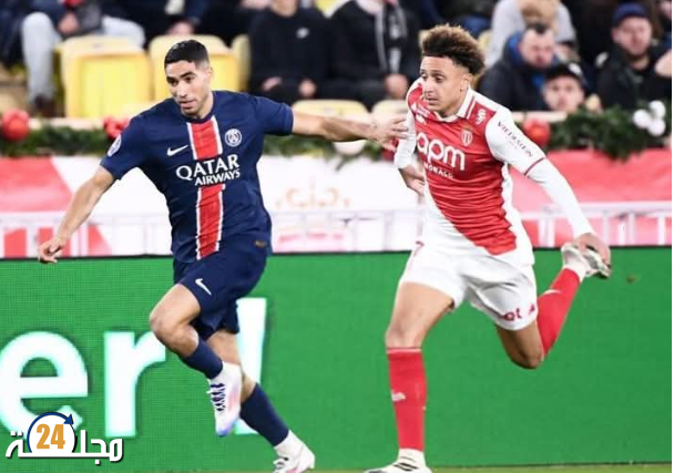باريس سان جيرمان يظفر بكأس السوبر الفرنسي بعد فوز درامي على موناكو