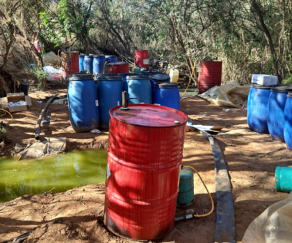 الجديدة…مداهمة مصنع سري لمسكر “ماحيا” وحجز كميات ضخمة من المواد المحظورة باشتوكة