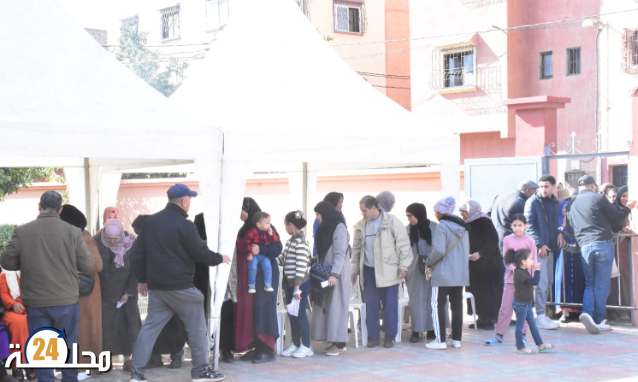 رجاء بن جرير لكرة القدم ينظم حملة طبية مجانية تحت شعار “روح الإنسانية من الروح الرياضية”