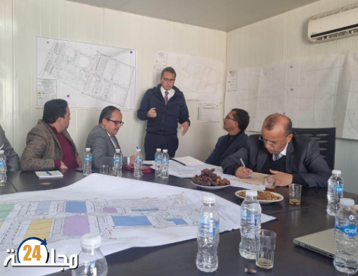 انزكان ايت ملول : إسماعيل أبو الحقوق يدعو لتسريع وتيرة الأشغال بمشروع القليعة اللوجيستيكي