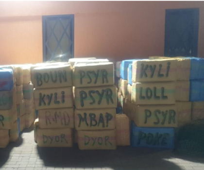 إحباط تهريب 9 أطنان و800 كيلوغرام من “الشيرا” وتوقيف شبكة إجرامية تنشط في التهريب الدولي