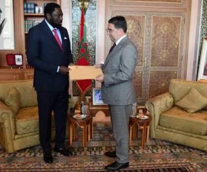 ناصر بوريطة يستقبل وزير خارجية غامبيا