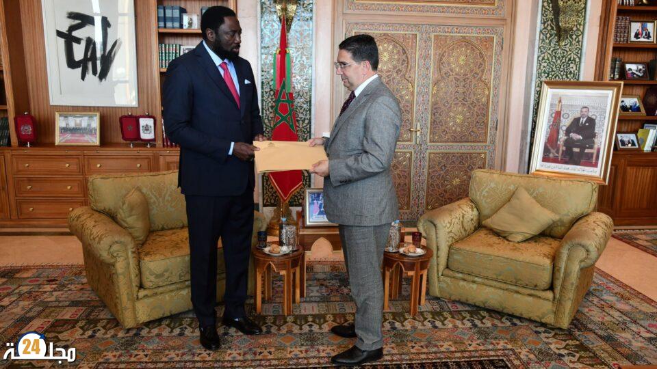 ناصر بوريطة يستقبل وزير خارجية غامبيا