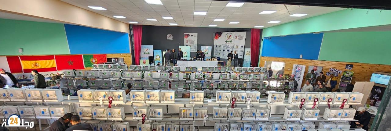 تتويج الفائزين في ختام البطولة الوطنية الثالثة لطيور الأقفاص