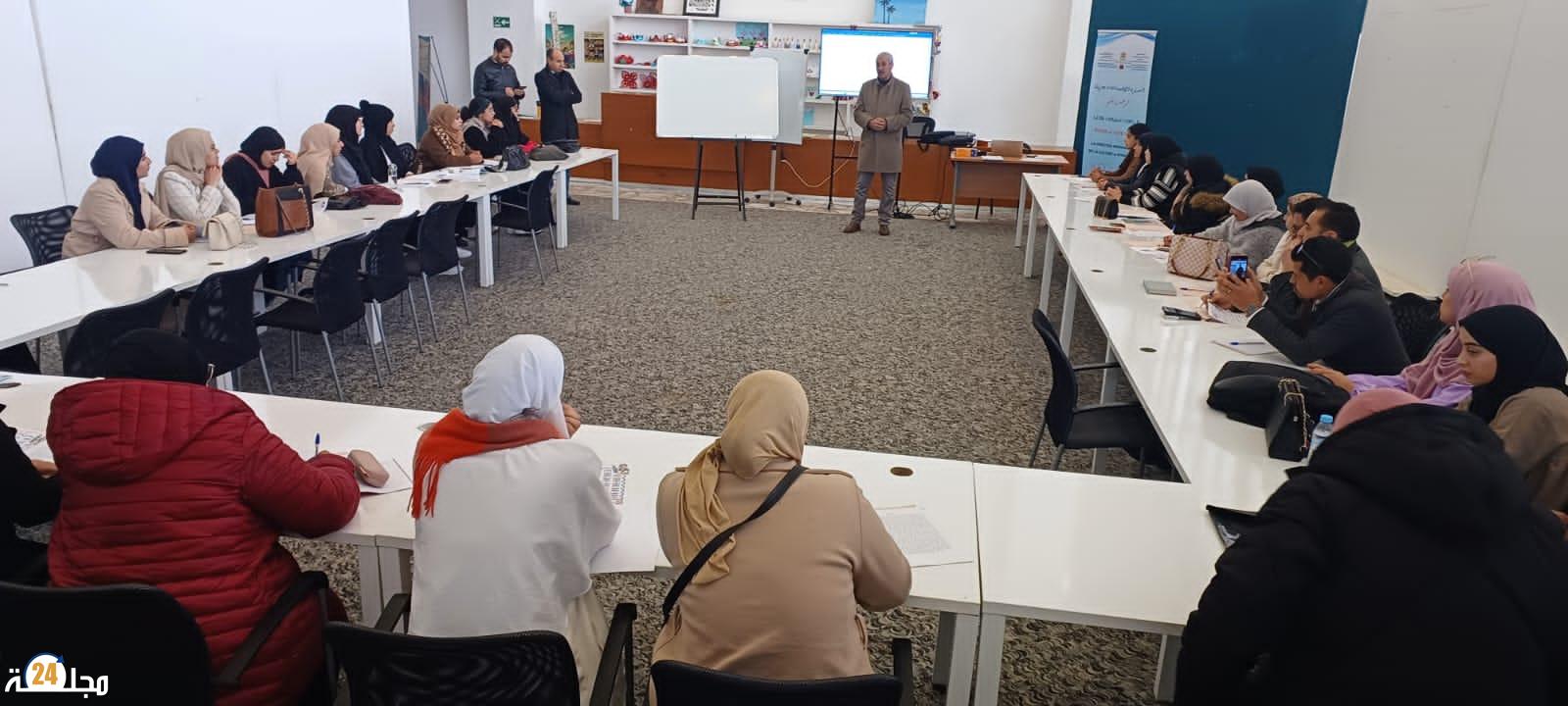 تعلم حرف تيفيناغ موضوع ورشة تكوينية