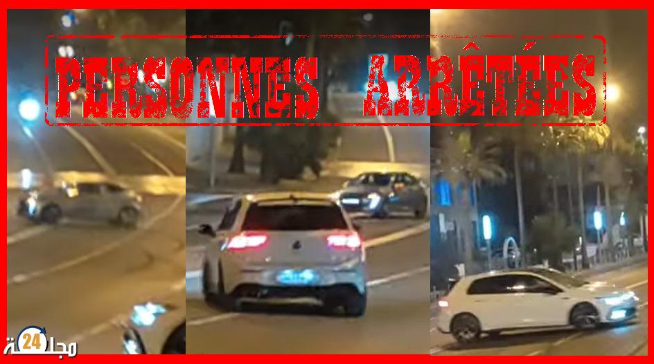 توقيف شخصين في الدار البيضاء بعد سياقة استعراضية خطيرة تهدد السلامة العامة