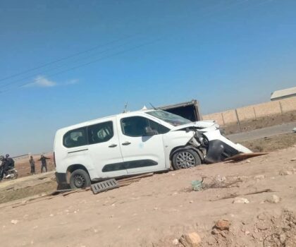 حادثة سير مروعة بالقرب من أولاد فرج تخلف قتيلا وعددا من الجرحى