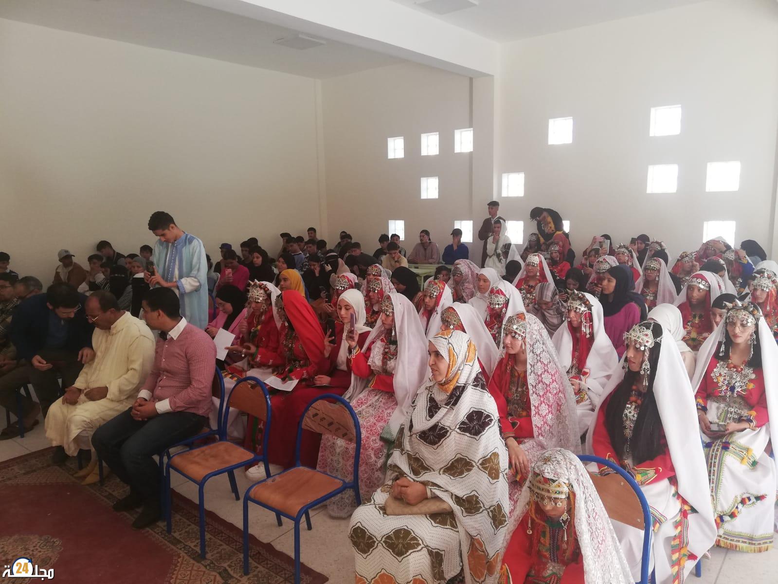 الثانوية التأهيلية ودي الذهب تحتفي برأس السنة الأمازيغية في بيوكرى