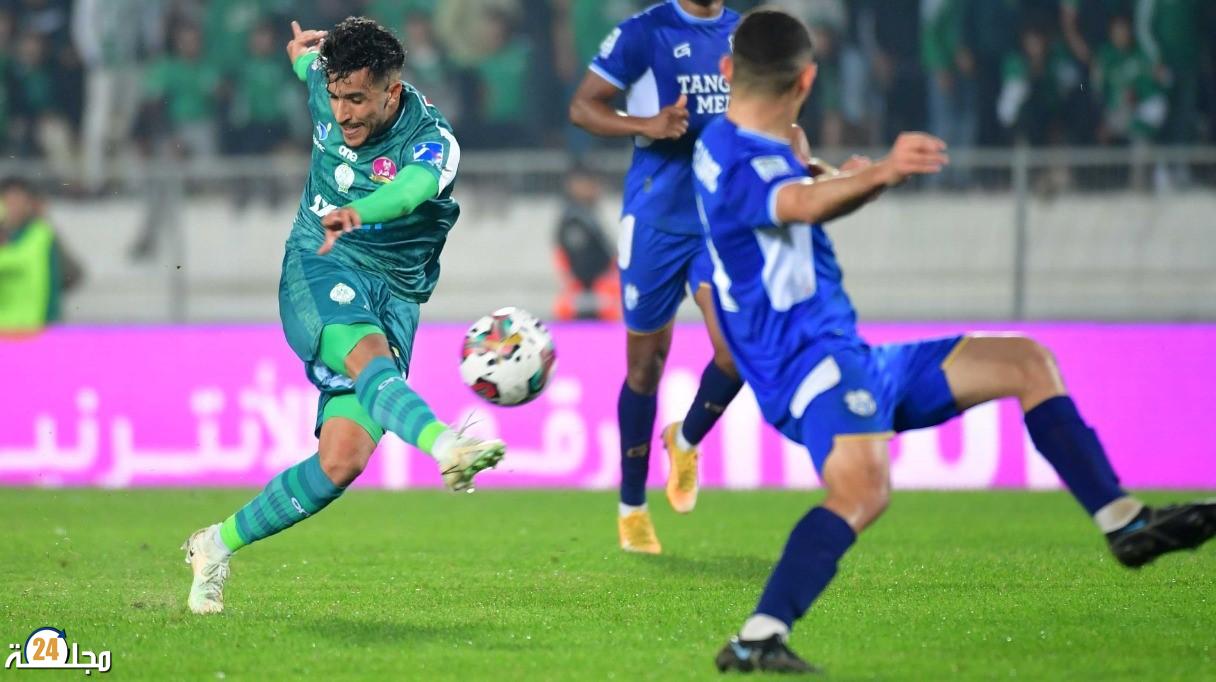 الرجاء يقتنص تعادلا قاتلا أمام اتحاد طنجة في اللحظات الأخيرة
