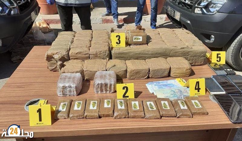 طنجة: إحباط محاولة تهريب مخدرات بشاطئ اكزناية