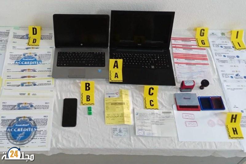 شبكة خطيرة متخصصة في تزوير وثائق السيارات أمام جرائم الأموال بالرباط