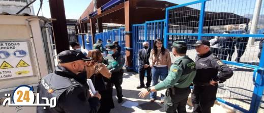 اجتماع لمناقشة مستجدات الجمارك التجارية بين مليلية المحتلة والمغرب