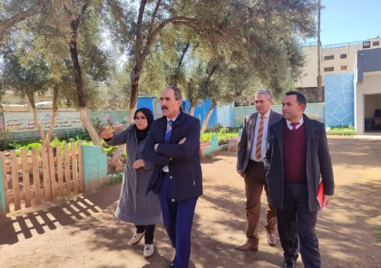 مديرية مكناس: المدير الإقليمي بمكناس في زيارة ميدانية لمركز الفرصة الثانية الجيل الجديد