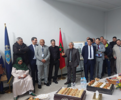 الجمارك المغربية تكرّم الكولونيل محمد بلحيانية والضابط قيس المحجوب تقديرًا لعطائهما المميز