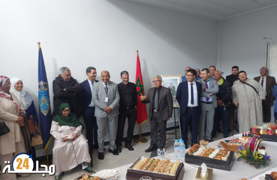 الجمارك المغربية تكرّم الكولونيل محمد بلحيانية والضابط قيس المحجوب تقديرًا لعطائهما المميز