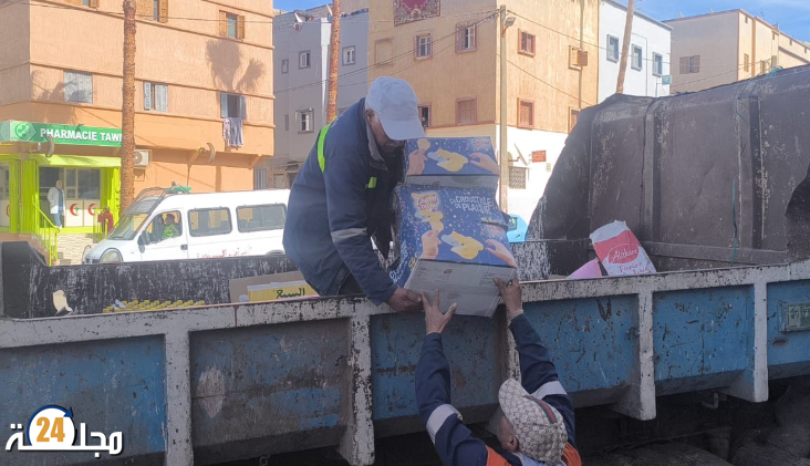 سطات..حجز مواد غذائية و مشروبات فاسدة بحي سيدي عبد الكريم و ترتيب جزاءات على أصحاب متاجر