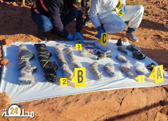 تفكيك خلية إرهابية وضبط شحنة أسلحة في منطقة بودنيب